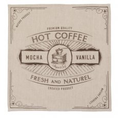 CECL-BFC43 Napkins "But first coffee" - 6 pieces