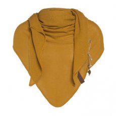 Triangle scarf Lola - Ocher