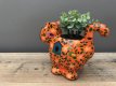 PP-00277-3 Pot de Fleurs "Blooming Dorothy" - Orange Birdies
