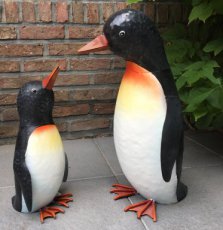 Pinguin maman et enfant