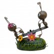 PQS9058 Metal ant couple on seesaw - 20 cm