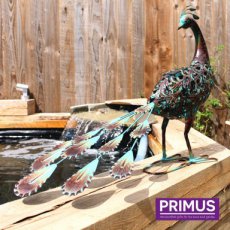 Solar peacock - 52 cm