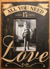 Cadre photo "All you need is love"