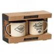 WW-GEN083 Enamel Mugs - Espresso set - 4,05fl.oz