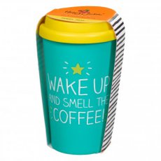 Travel mug "Wake up"