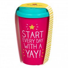 Travel mug "Start every day"
