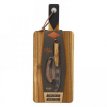 WW-GEN156 serving board with cheeseknife and bottle opener
